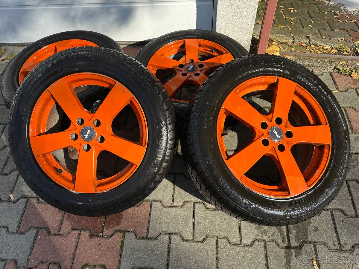 Zimní kola 17” na Jeep Renegade