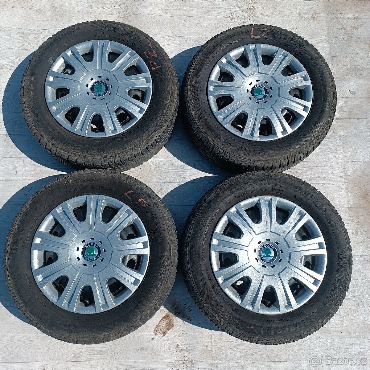 ŠKODA 195/65/15 5x100 et38 6jx15