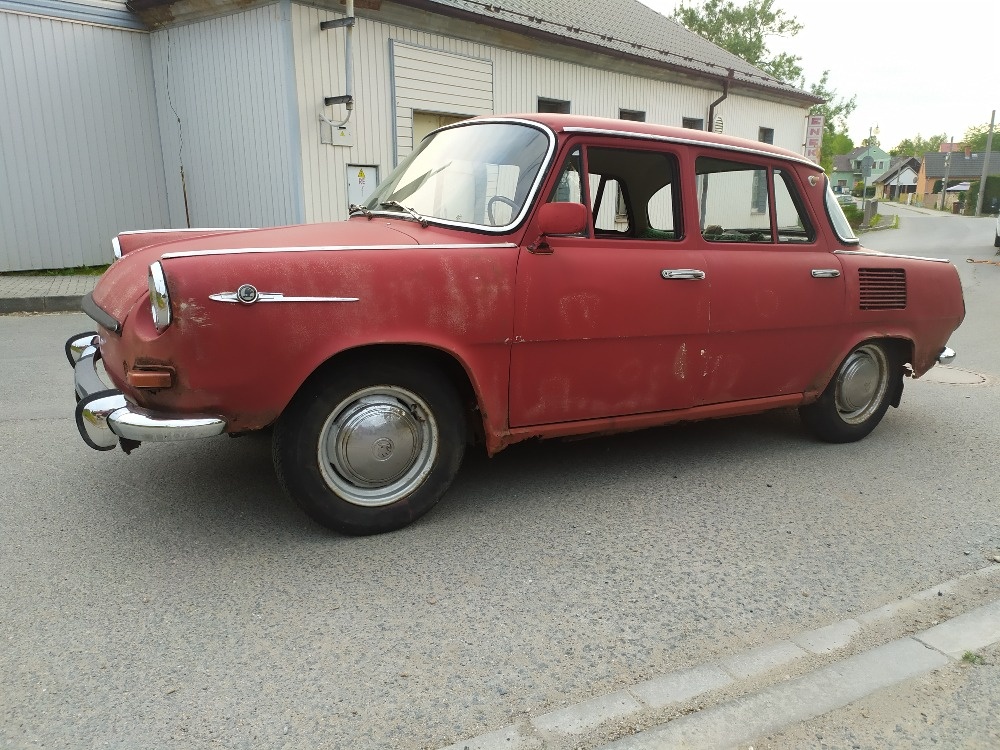 škoda 1000 MB 1964 první série modelu(žábro)