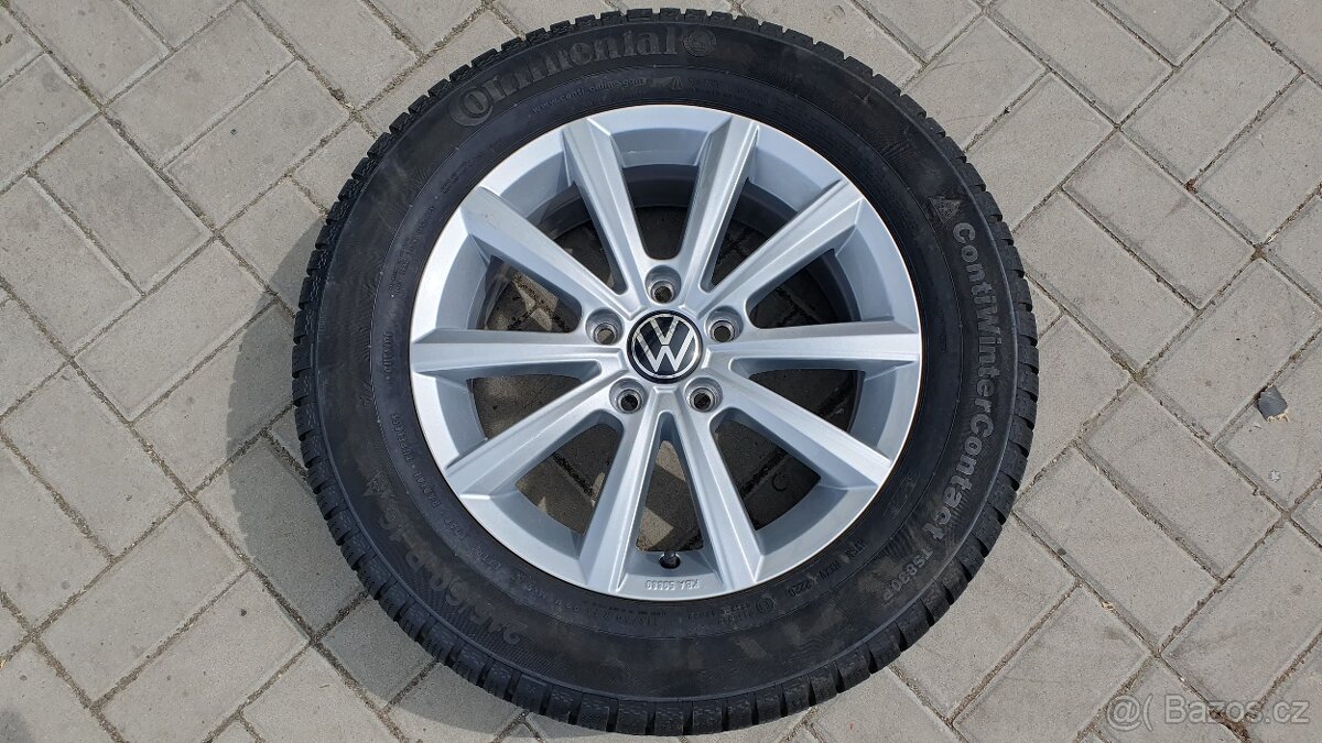 Zimní Sada Alu Kola 5x112 215/60 R16 Volkswagen Touran