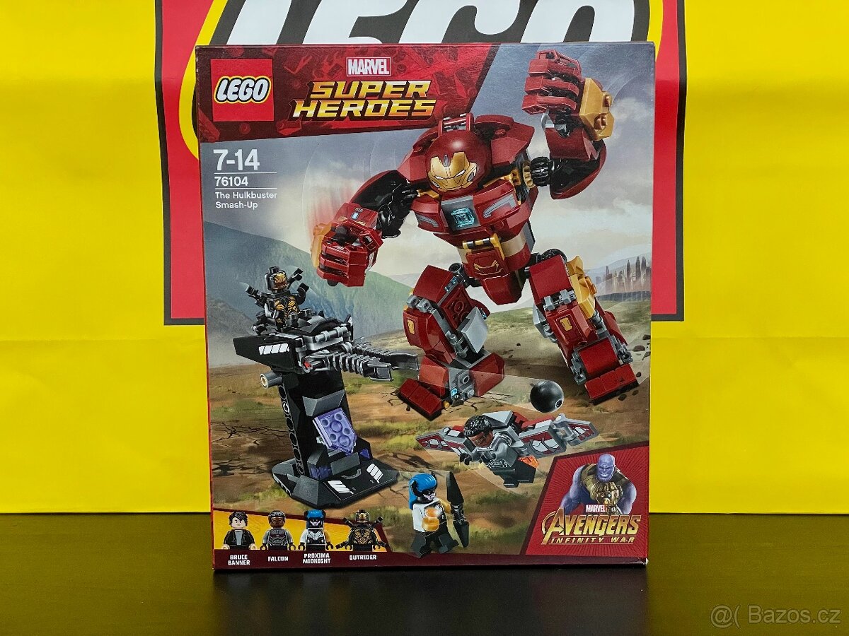 LEGO Super Heroes 76104 Střetnutí s Hulkbusterem