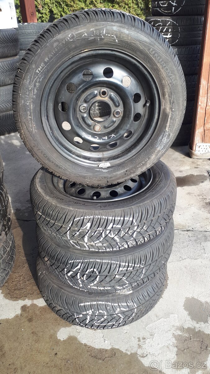 Sada 4 kol na Ford Ka, 165/65 R13 77T Pneu Uniroyal Rallye 6