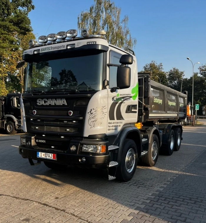 Scania G490 - 8x4 – Meiller S3 + Bordmatik – EURO 6 