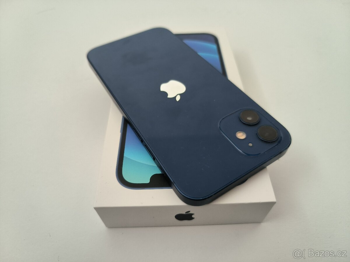 apple iphone 12 128gb Blue / Batéria 100%