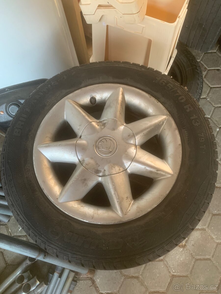 ALU kola 165/70 R13