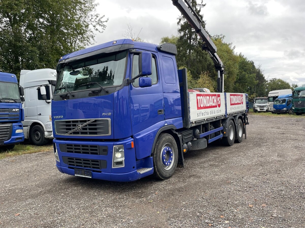 Volvo FH12 460 6X4,HIAP BERGER hydraulická ruka