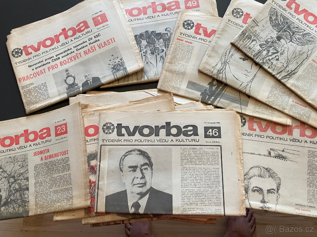 Komunistický časopis TVORBA