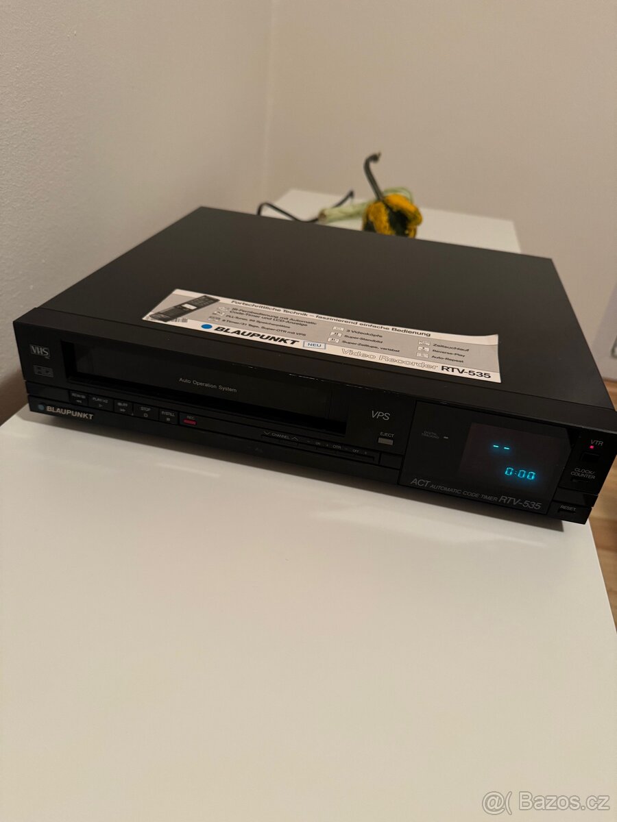 VHS přehrávač Blaupunkt RTV-535