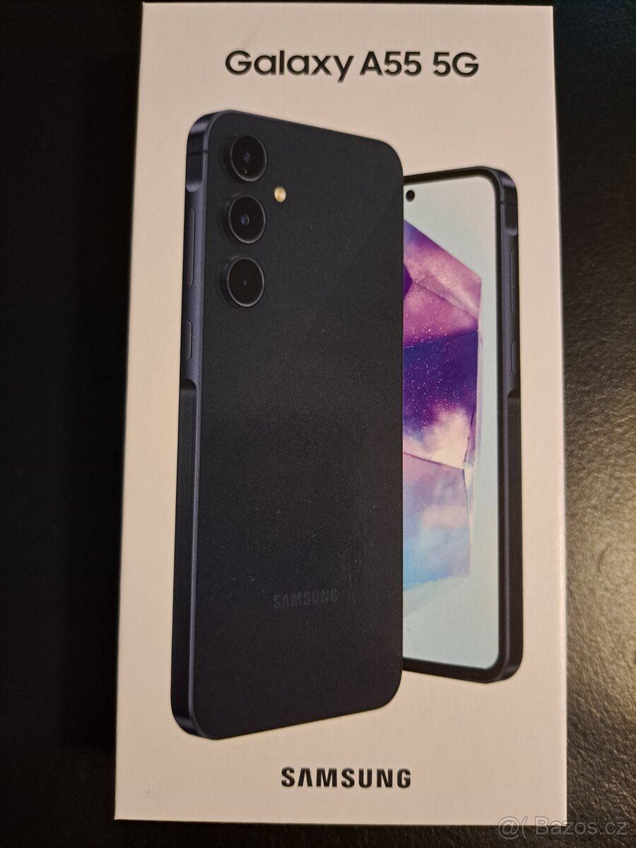 Samsung galaxy a55 5g + sluchátka