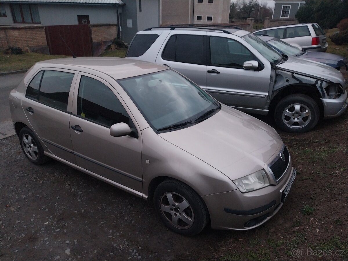 Škoda Fabia Fl. 1.4i 16v 55kw 05Rok. I.Majitel. Nové  Stk