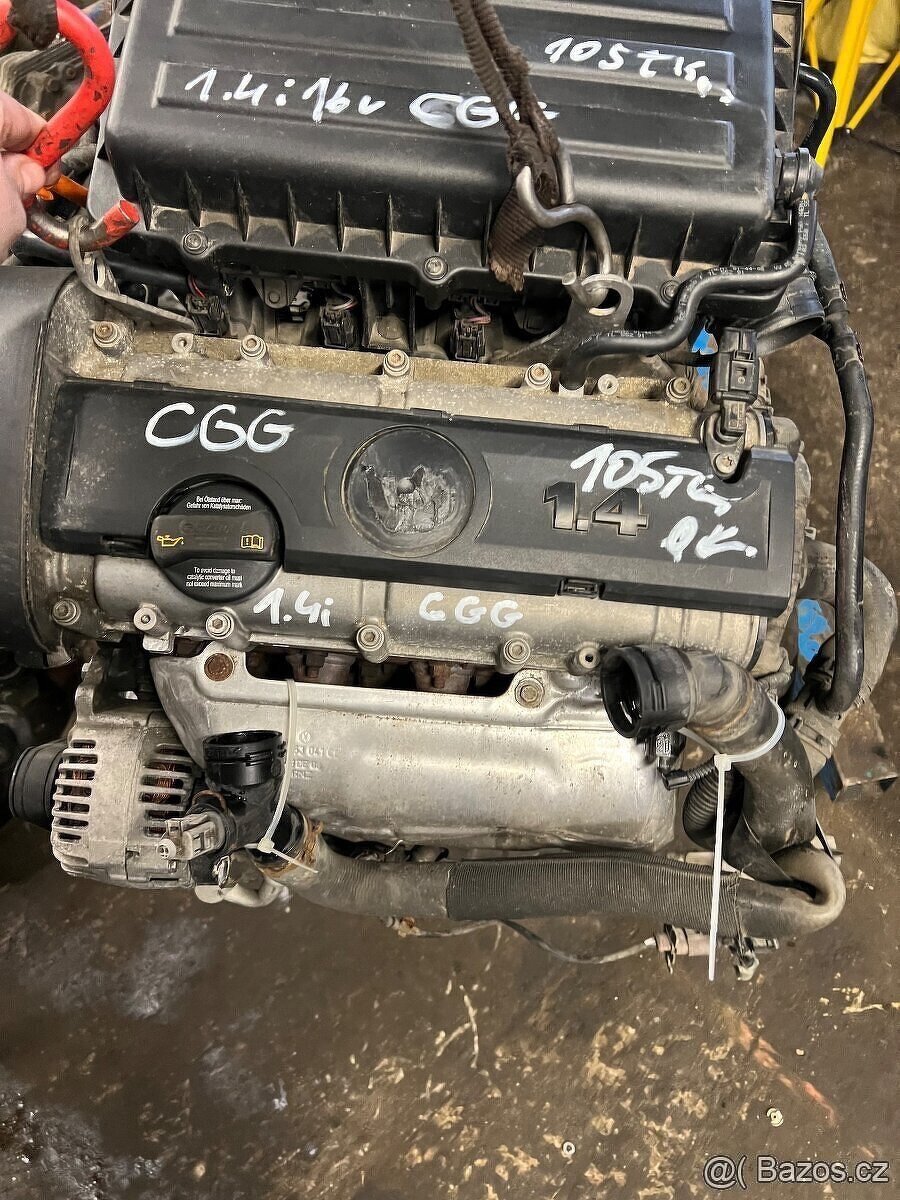 motor 1.4i 16v CGG najeto 105 tisíc