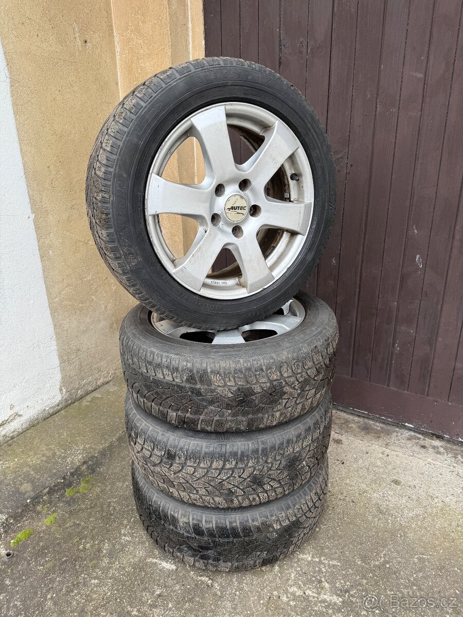 Alu kola 5x112 Autec Dunlop Winter Sport 205/55R16