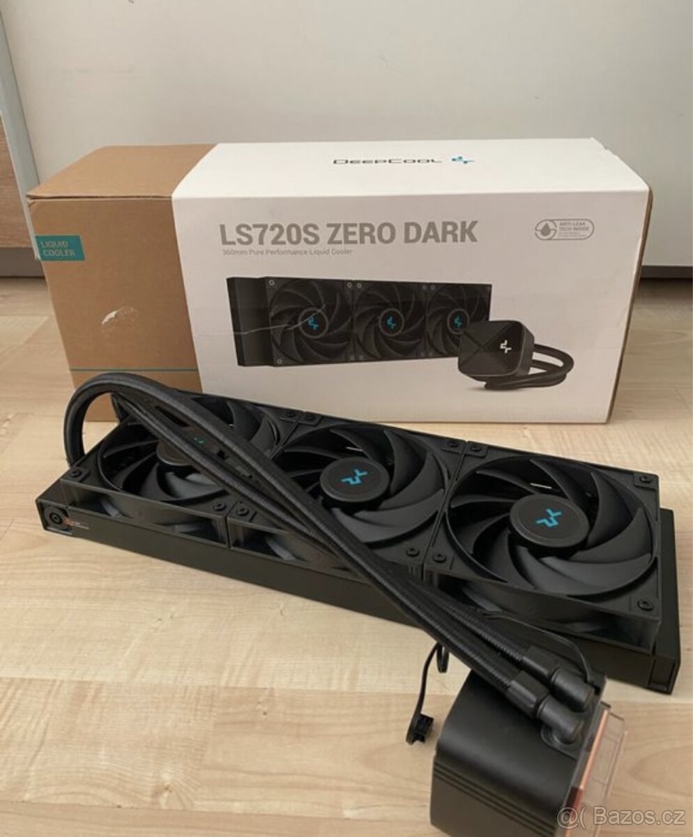 DEEPCOOL vodní chladič LS720S Zero Dark