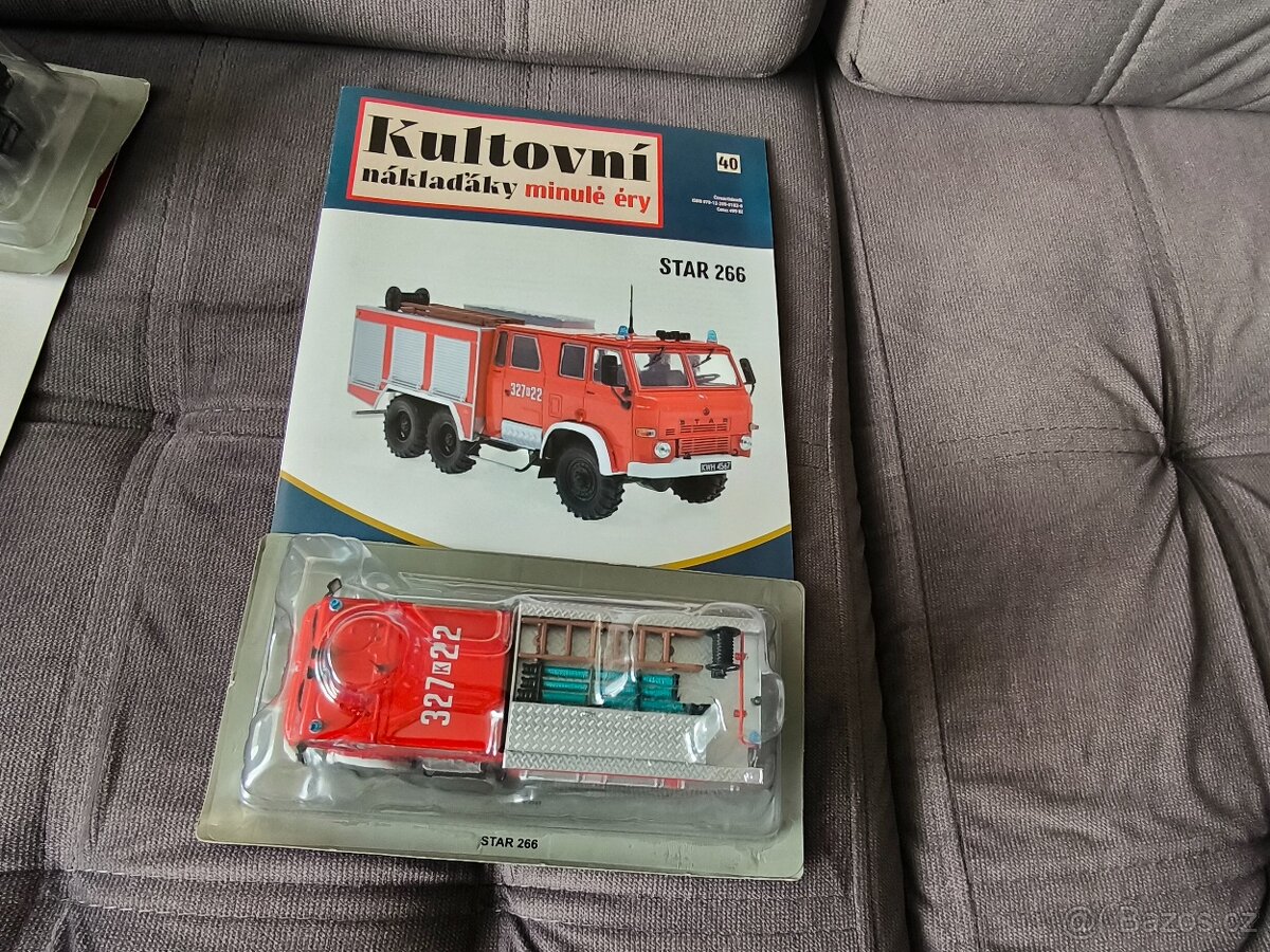 Kultovní náklaďáky minulé éry - č.40 Star 266 Firetruck