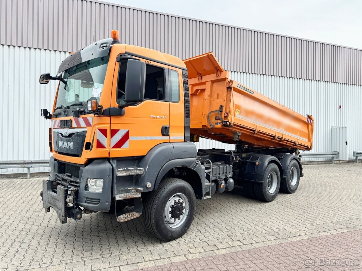 MAN TGS 26.440 BL - 6x6 – Meiller S3 – EURO 6 