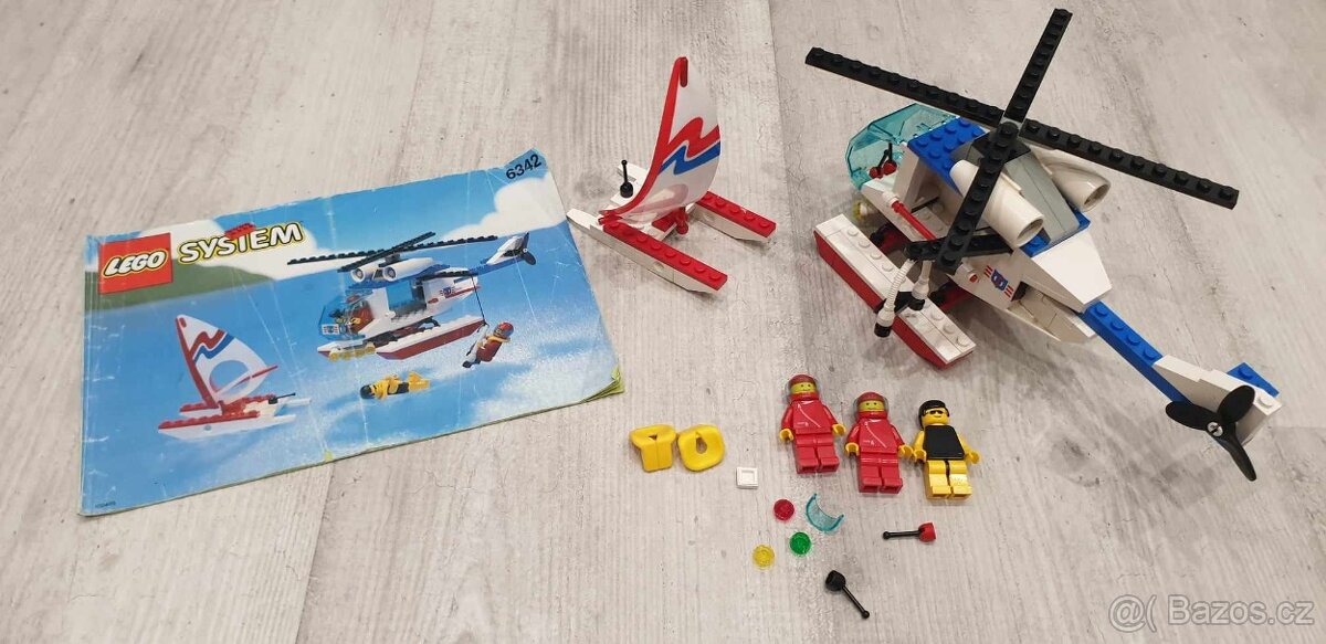 LEGO 6342 SYSTEM CITY Beach Rescue Chopper