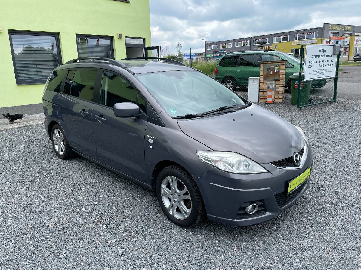 MAZDA 5 2,0i 16V 107kW -TOP- 7 míst 1.maj. r.v.2010´