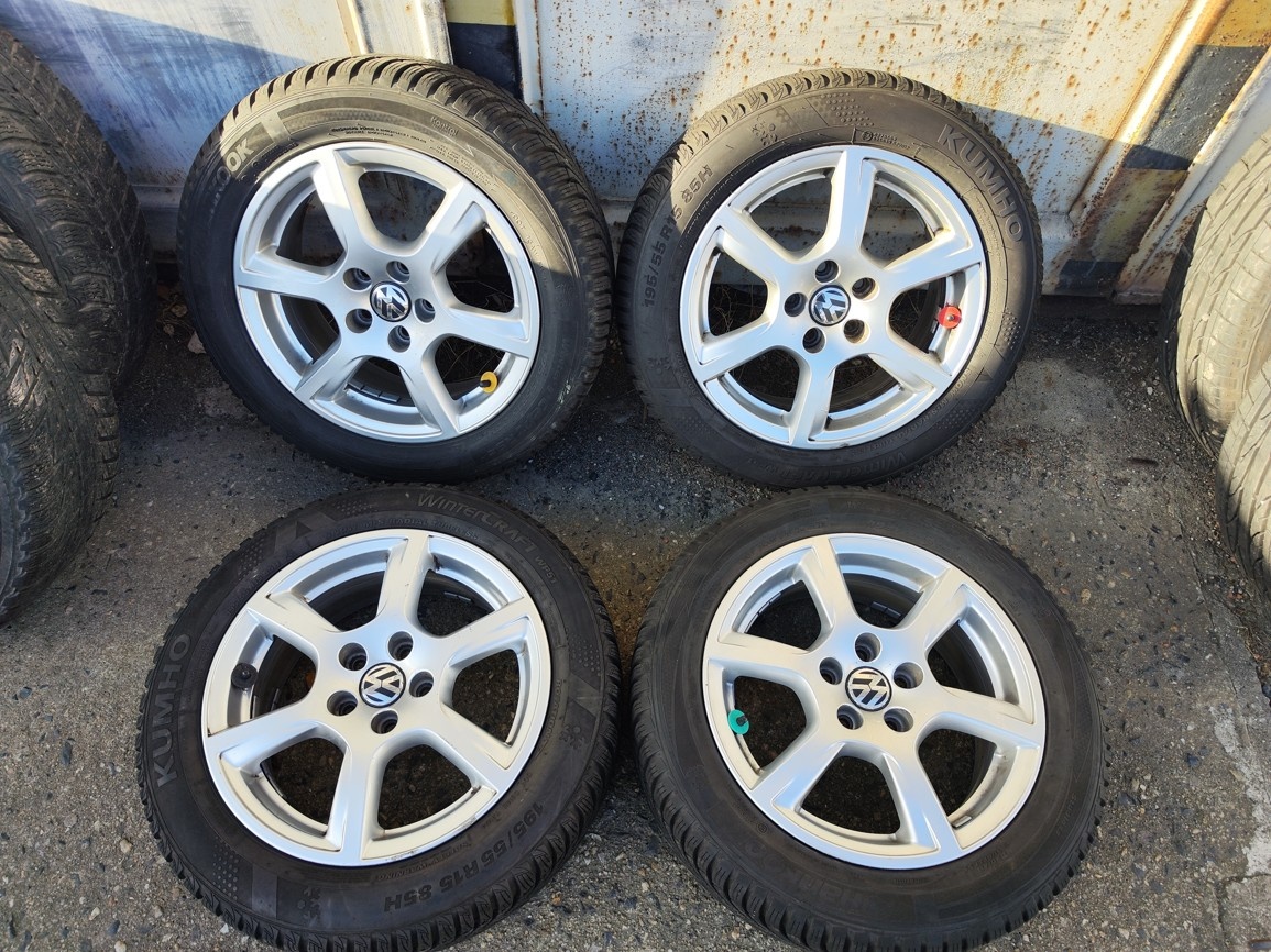 15"zimní alu sada Lakeside 5x100 origo Polo 6R Fabia 3 Ibiza