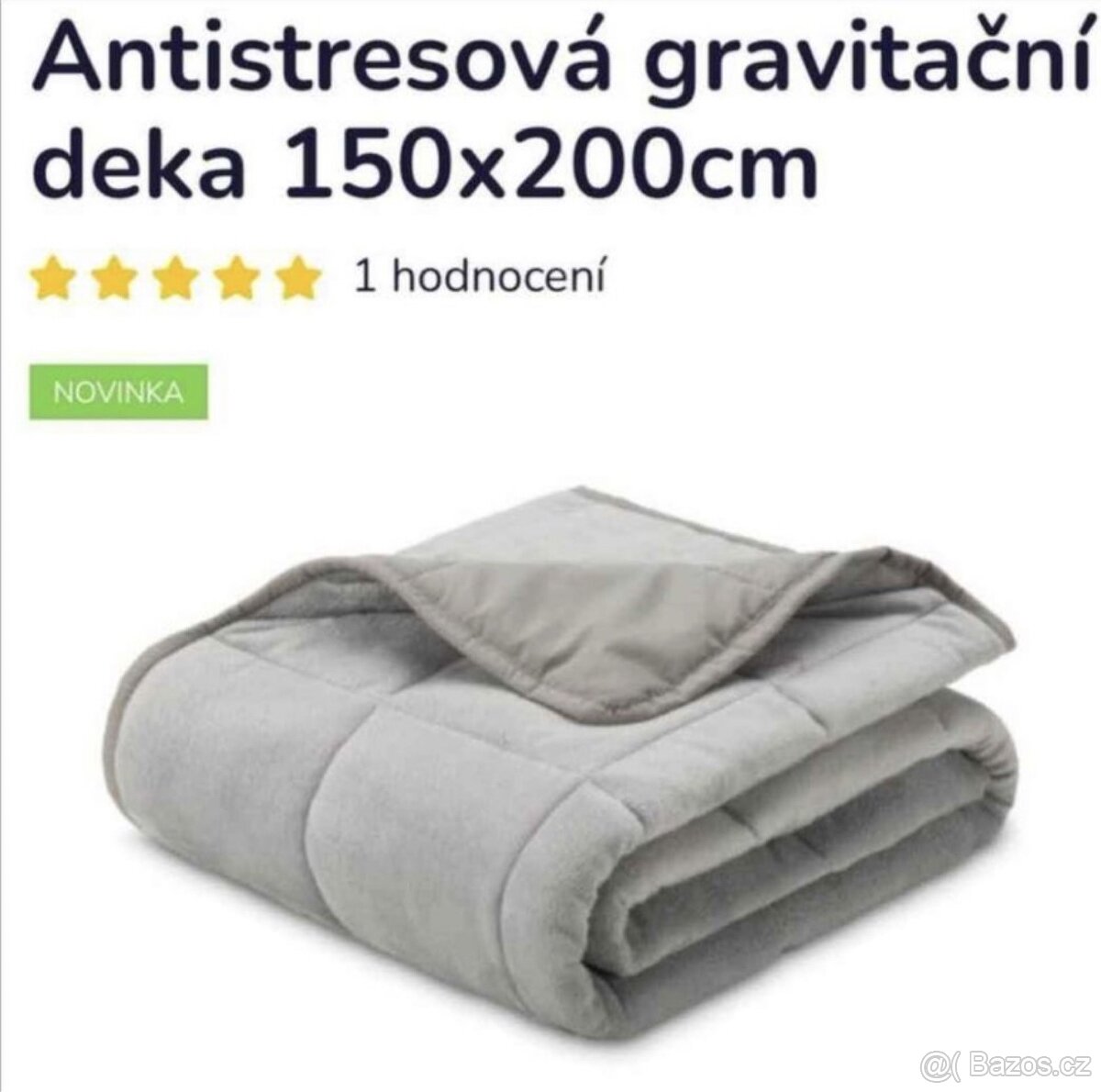 Nové antistresové gravitační deky 6kg