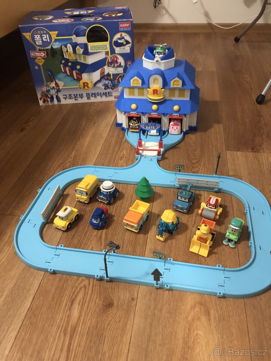 Robocar Poli transformers originál kovová autíčka