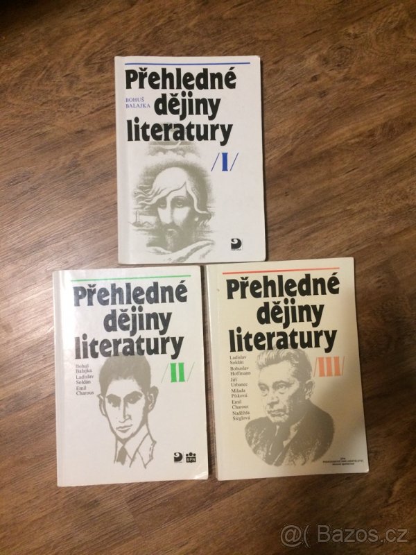 Přehledné dějiny literatury I (II. a III. už jsou pryč)