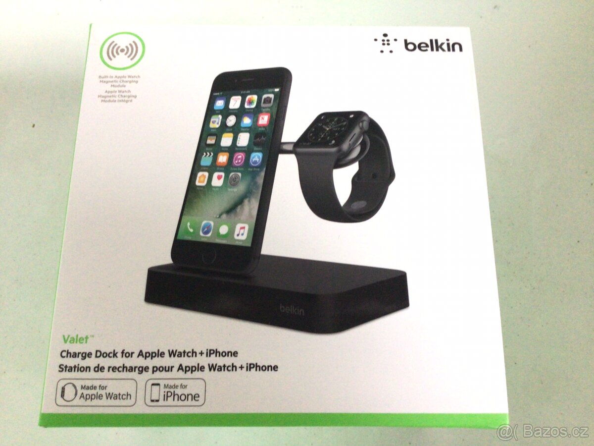 NOVÁ nabíjecí stanice Belkin pro apple watch a iphone