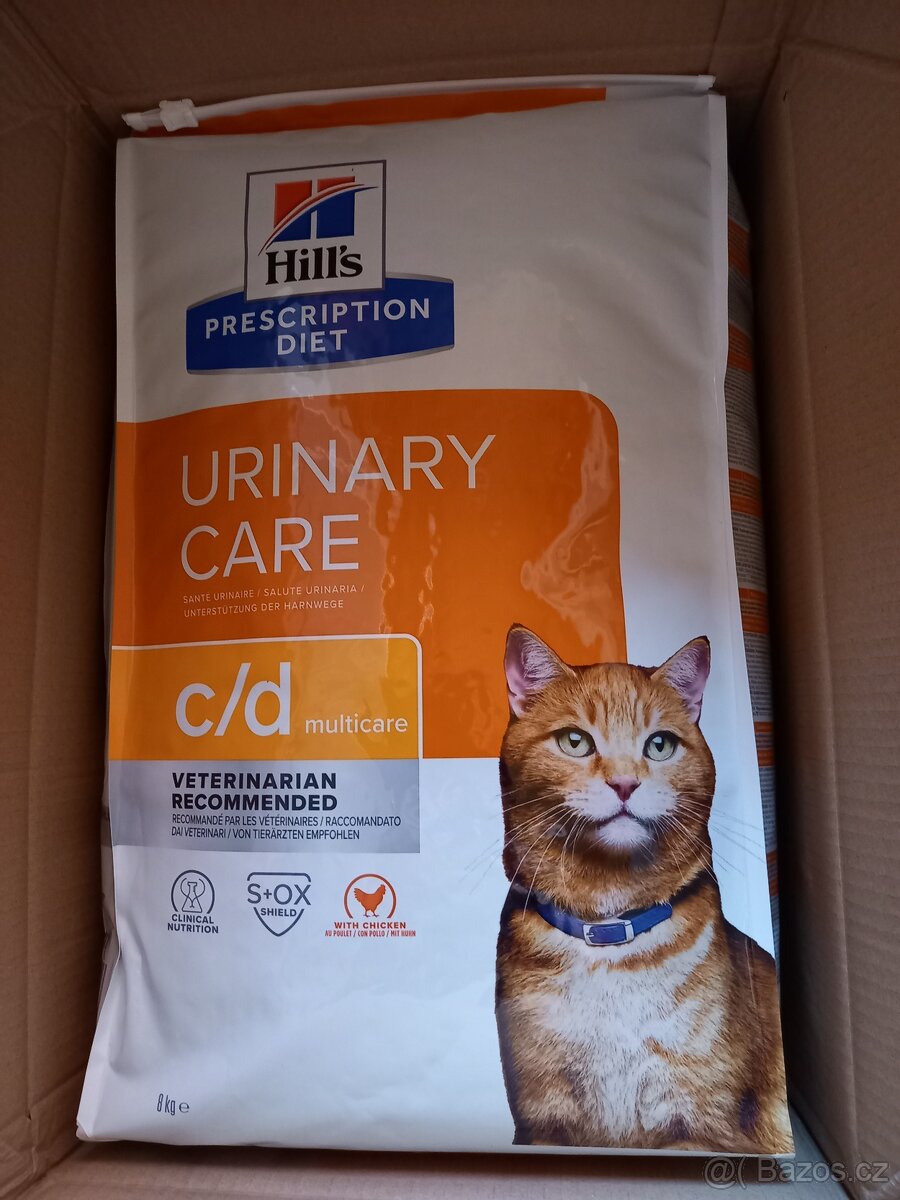 Granule pro kocky URINARY CARE, original baleni 8 kg