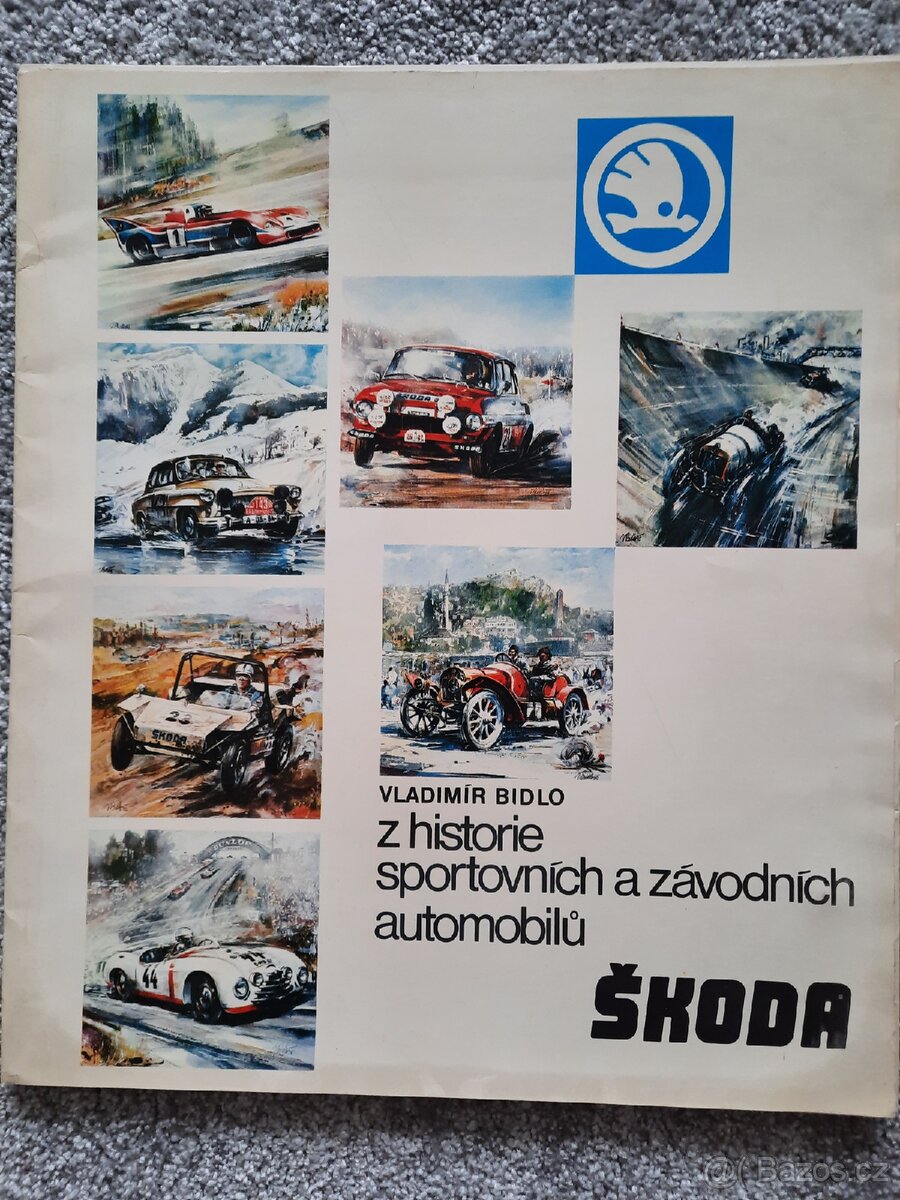 Škoda soubor 20 obrazů v deskách 1978