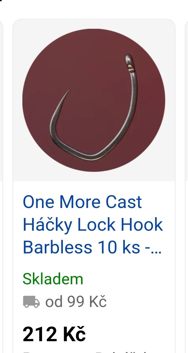 Háčky Lock Hook 4, 6