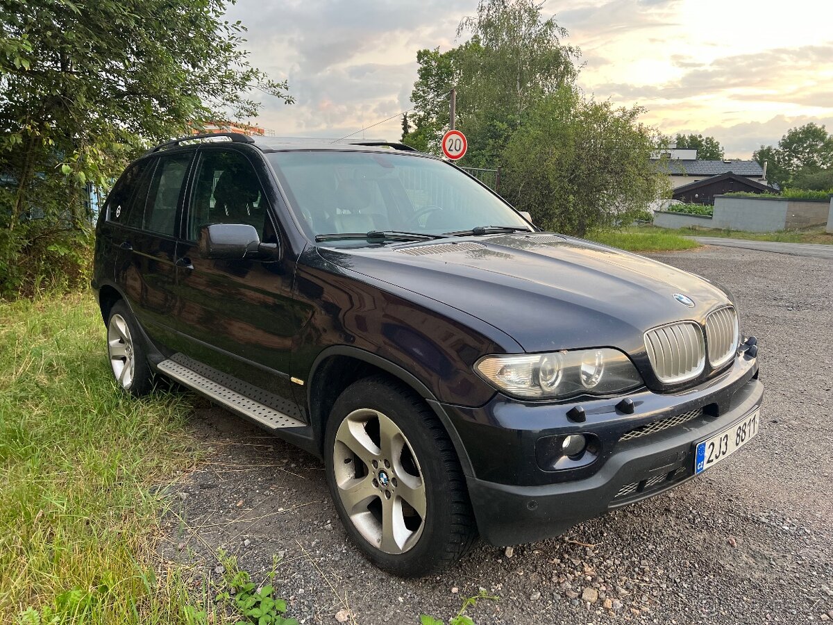 BMW X5 E53 3.0d 160kW facelift tažné na 3,5 t