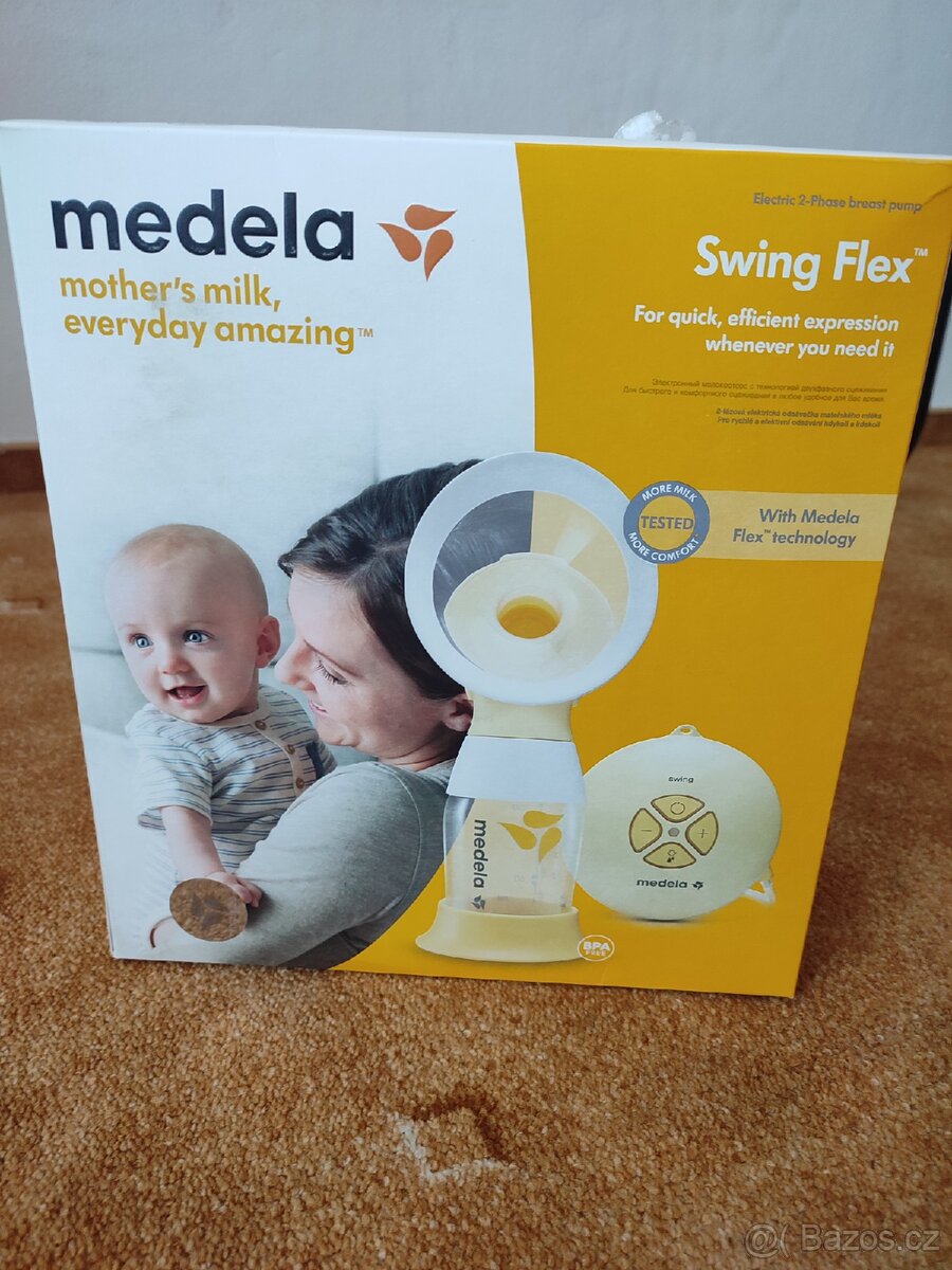 Elektrická odsávačka mateřského mléka Medela Swing Flex