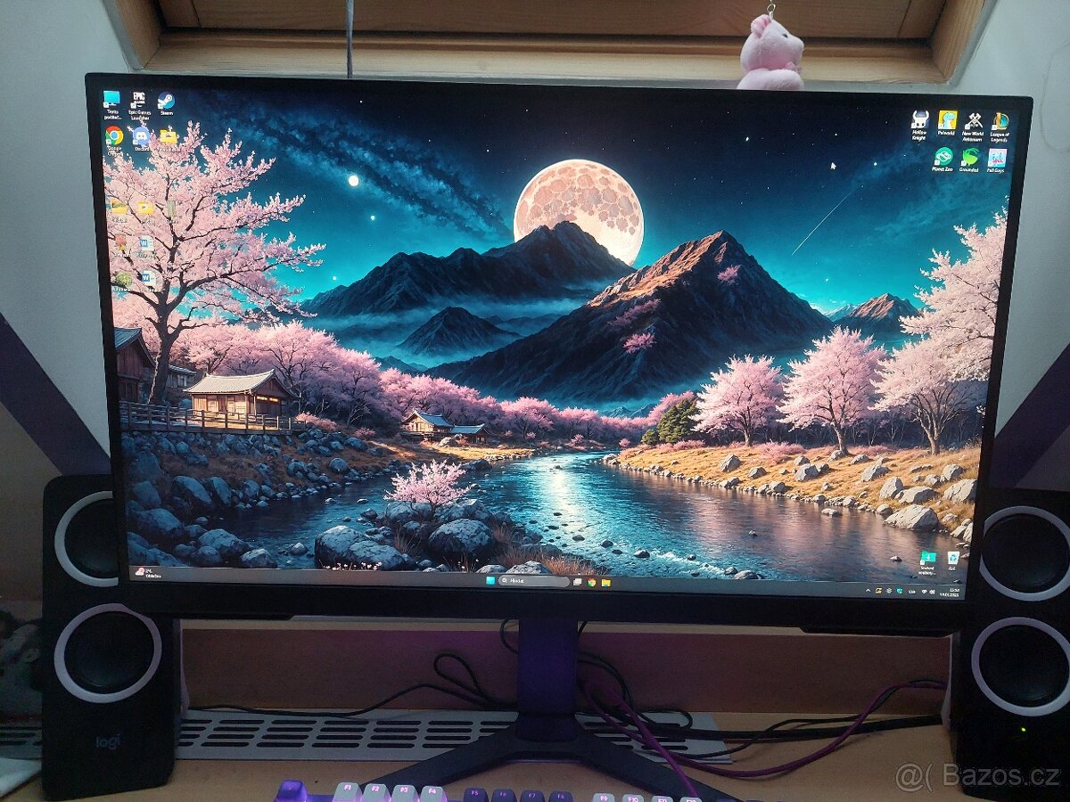 Herní monitor 165Hz, 2k(QHD) 27" Samsung Odyssey G51C