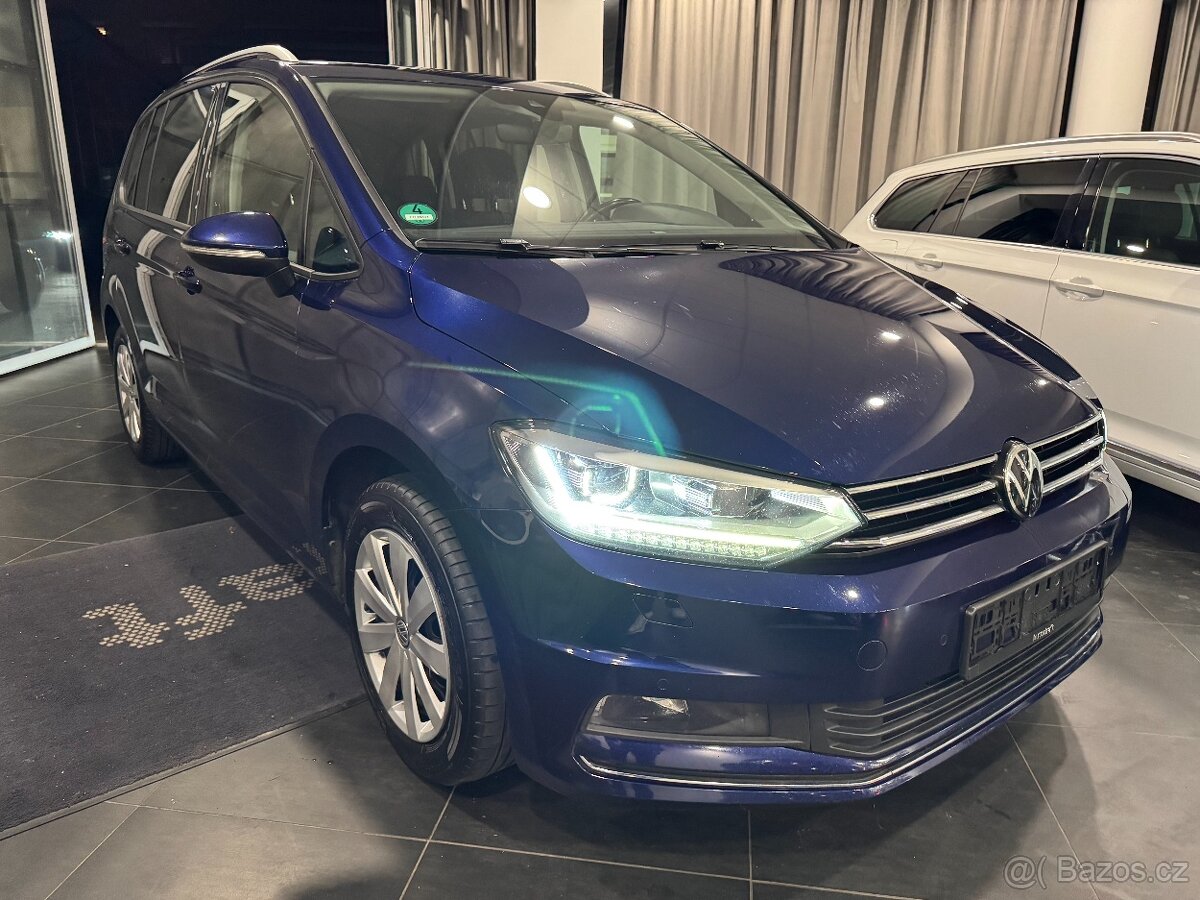 VW Touran 2.0 TDI 110kW DSG Tažné ACC Full LED Navigace DAB