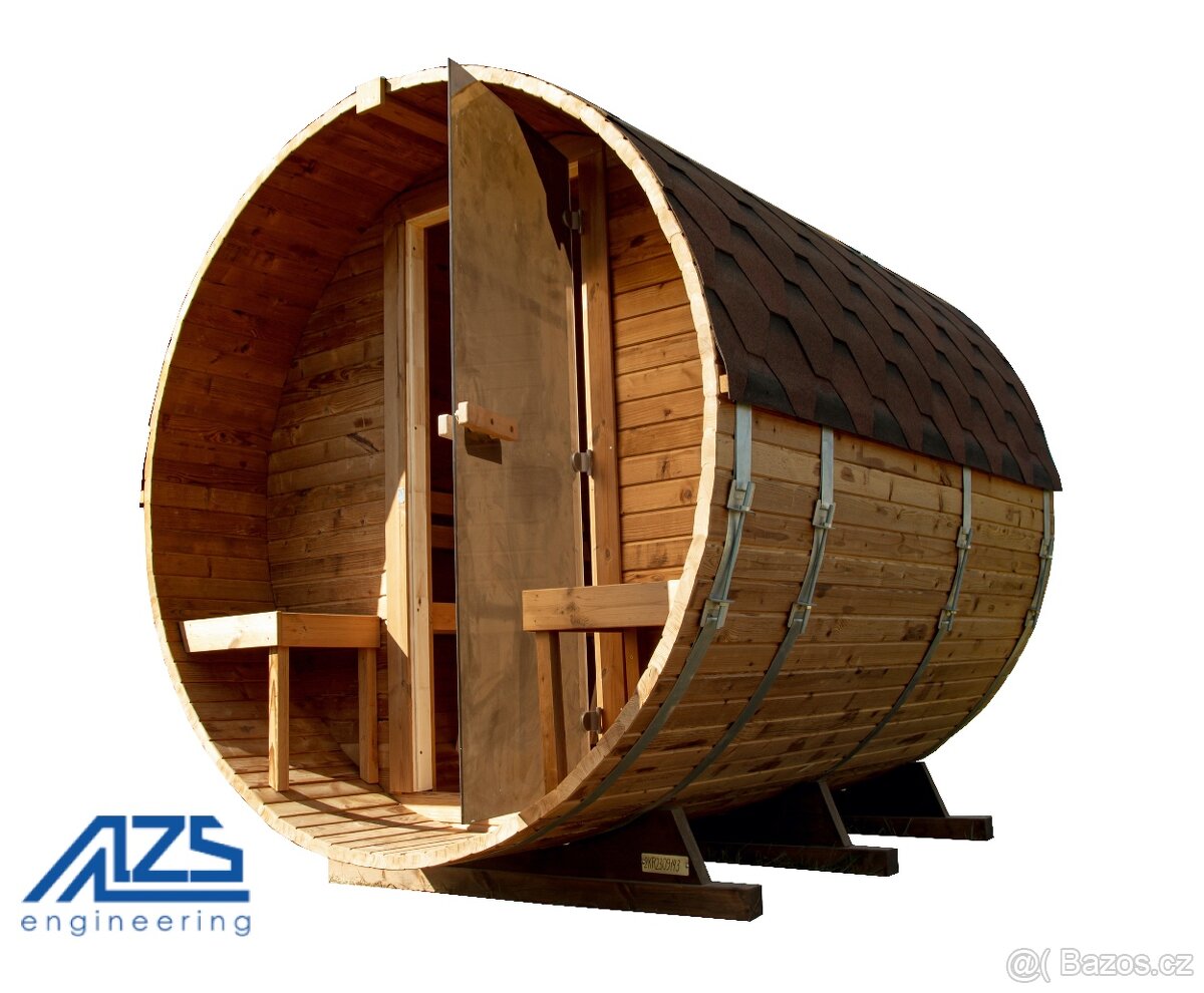 ZAHRADNÍ SUDOVÁ SAUNA 240cm DIY