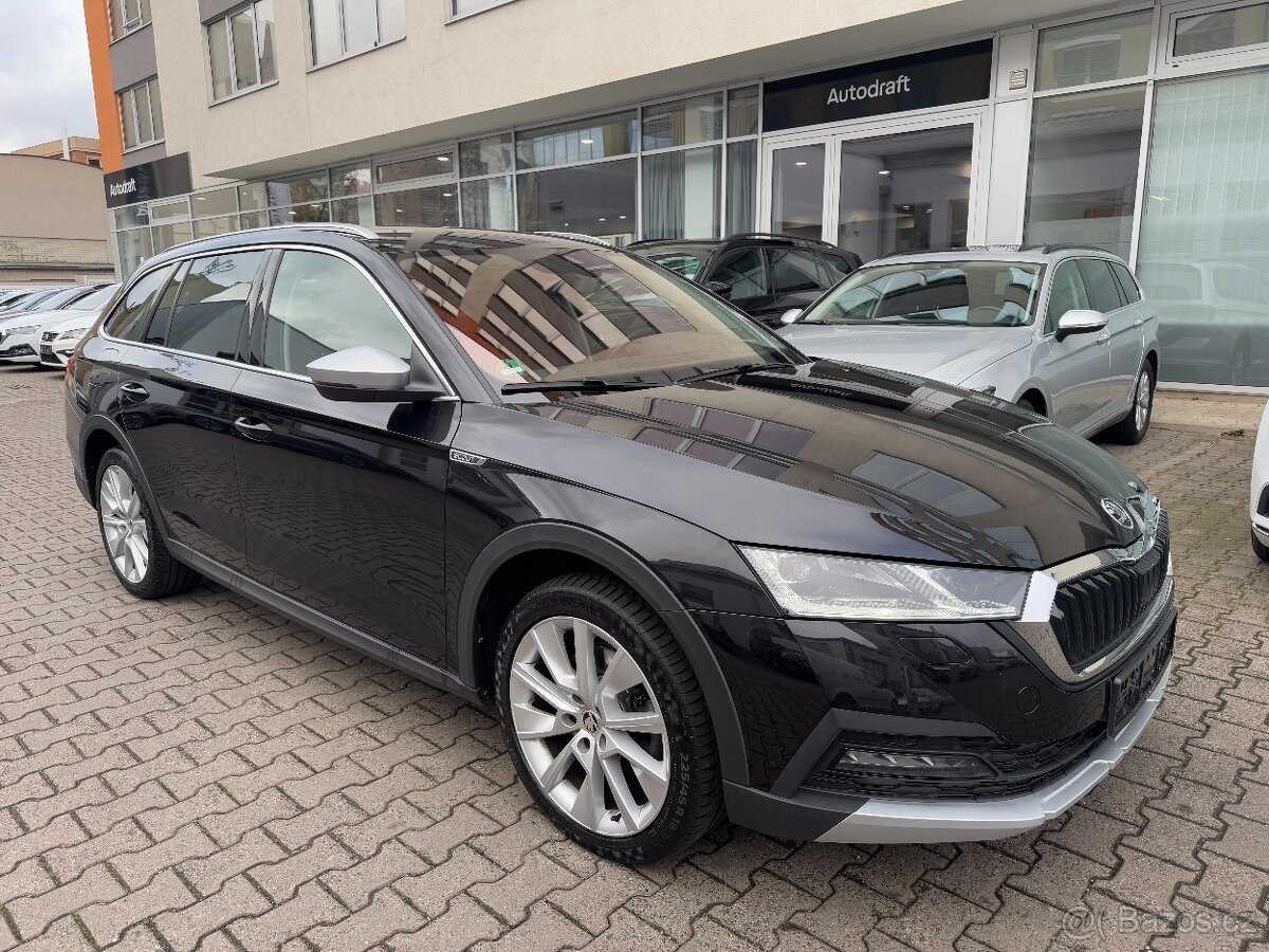 Škoda Octavia 4 2.0TDI 147kW 4x4 DSG Tažné Matrix LED Navi