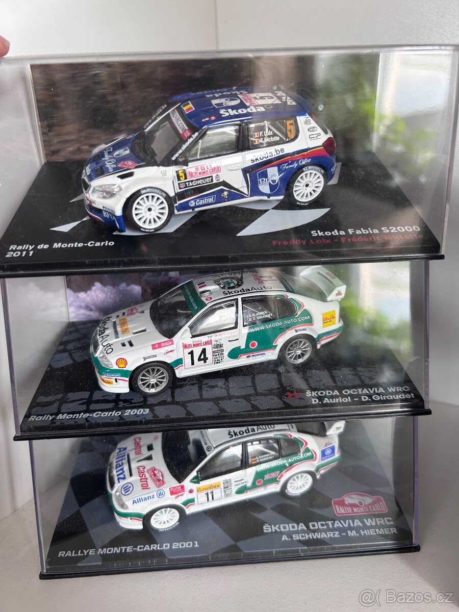 Skoda octavia wrc 1:43