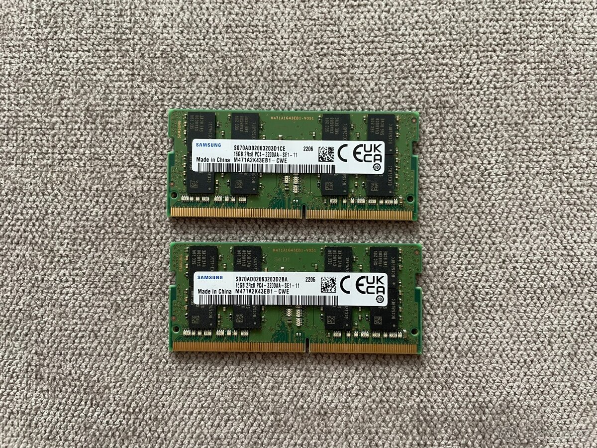 RAM DDR4 16GB kit do notebooku