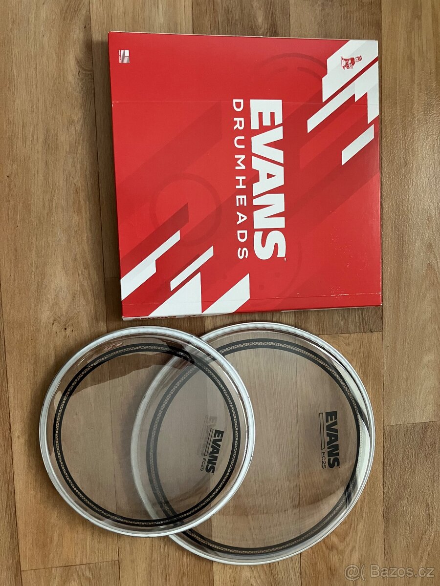 Blány EVANS EC2S Clear 8" a 10"