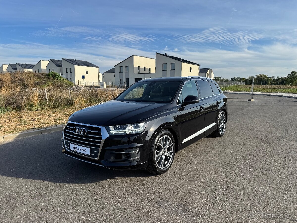 Audi Q7 50 TDI Quattro/S-line/ČR-1M/servis Audi/DPH/114 tkm