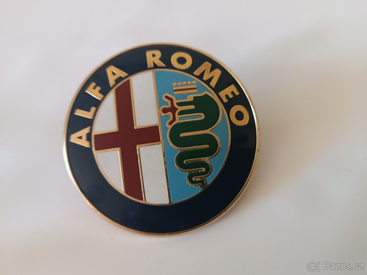 rezervace Znak Alfa Romeo průměr 75 mm