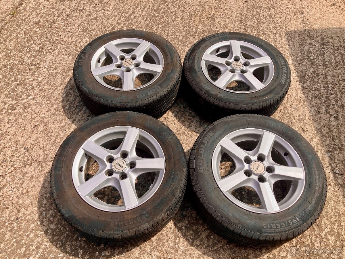 15" Alu sada Ford FOCUS - 5x108 - 195/65/15 vzorek 5mm