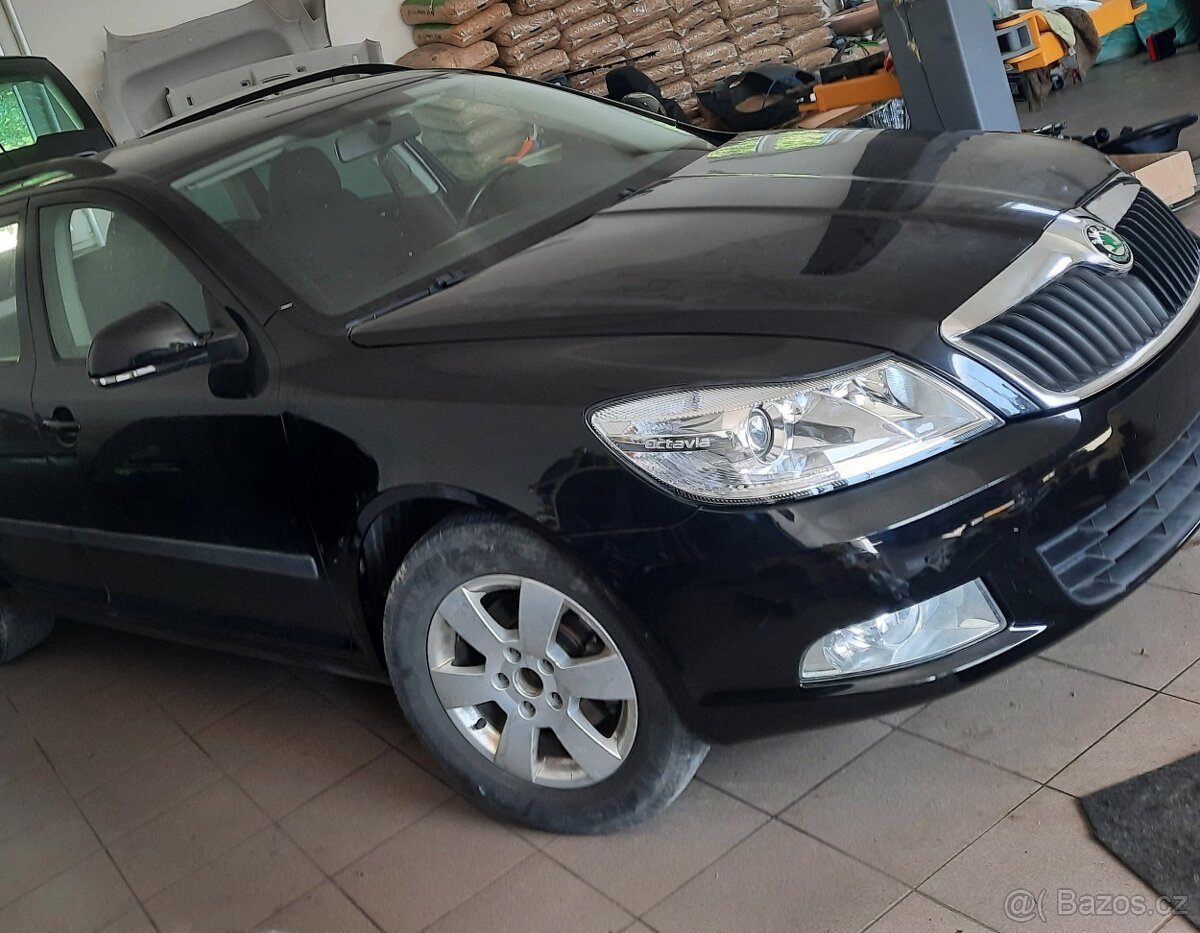 nd ze škoda octavia 2, 1.4.TSI 90kW, černá,barva 9559