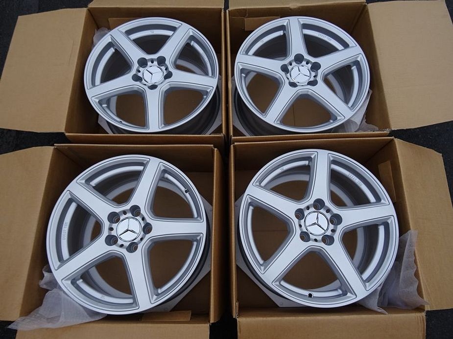 Alu disky na Mercedes 17", 5x112, ET 47, šířka 7,5J