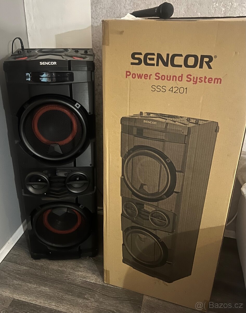 Sencor sound systém / bedna