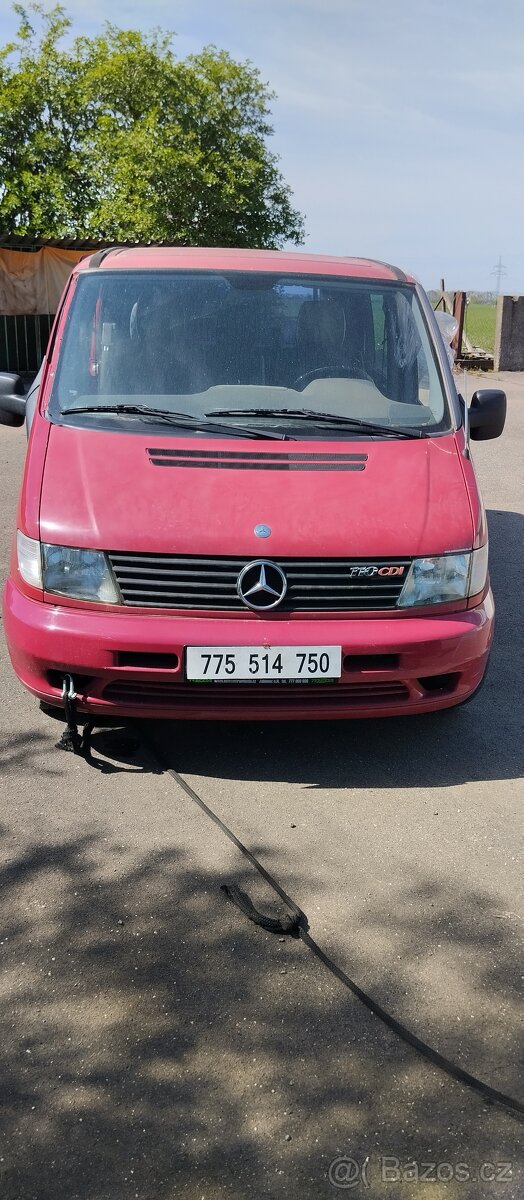 Mercedes-Benz W 638 Vito 2.2 CDI NÁHRADNÍ DÍLY