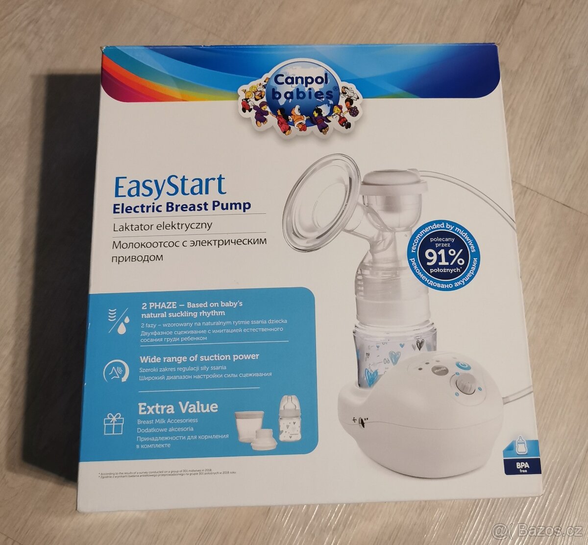 Odsavacka mleka Canpol babies EasyStart