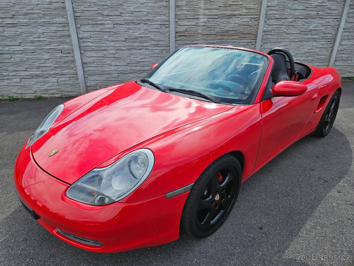 PORSCHE BOXSTER 2.7 986 2002 RED