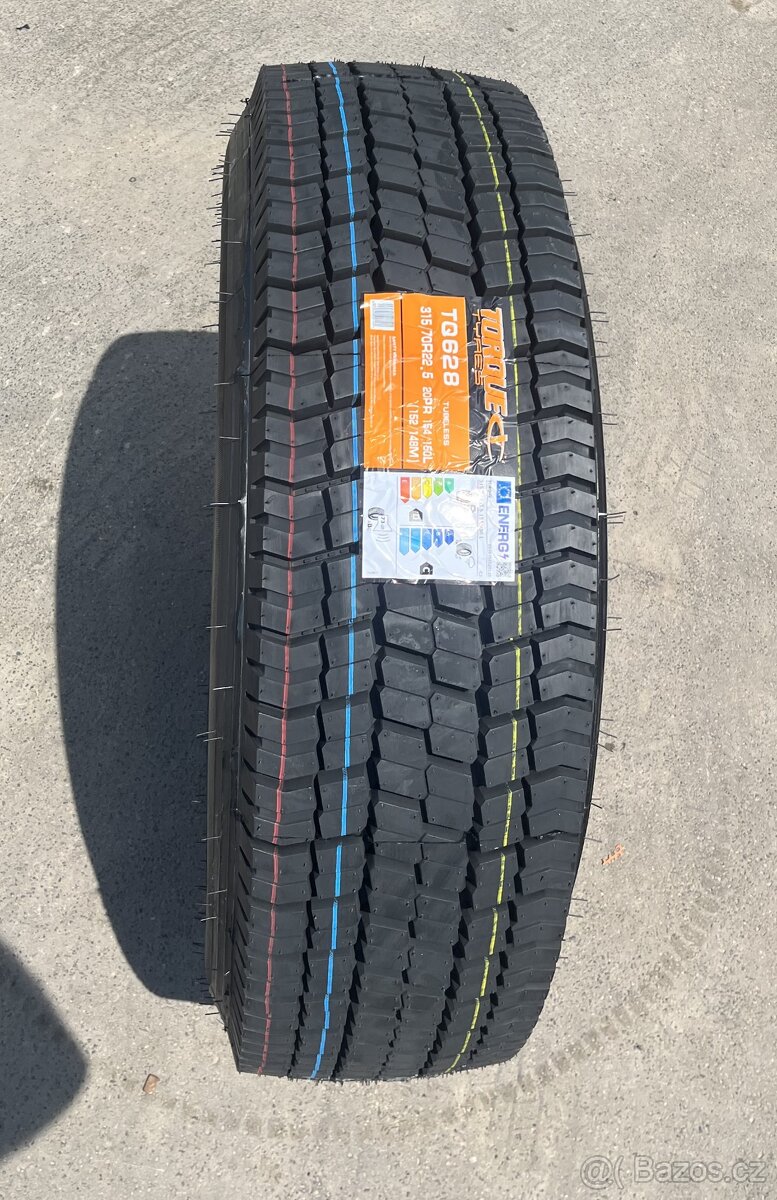 315/70 r22,5 Záběrové pneu 315 70 22,5