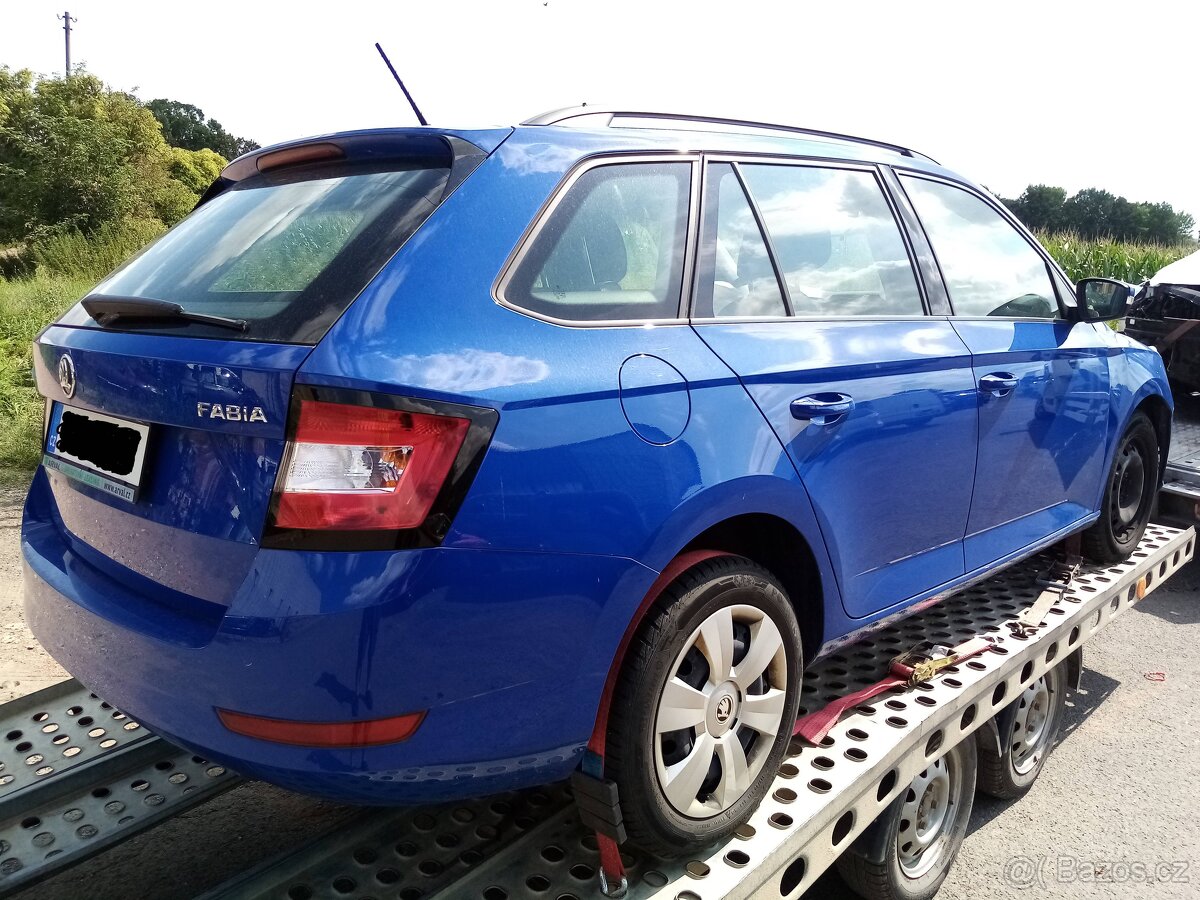 Škoda Fabia 3 kombi 1,0 TSi 70KW DKL, r.v.2019