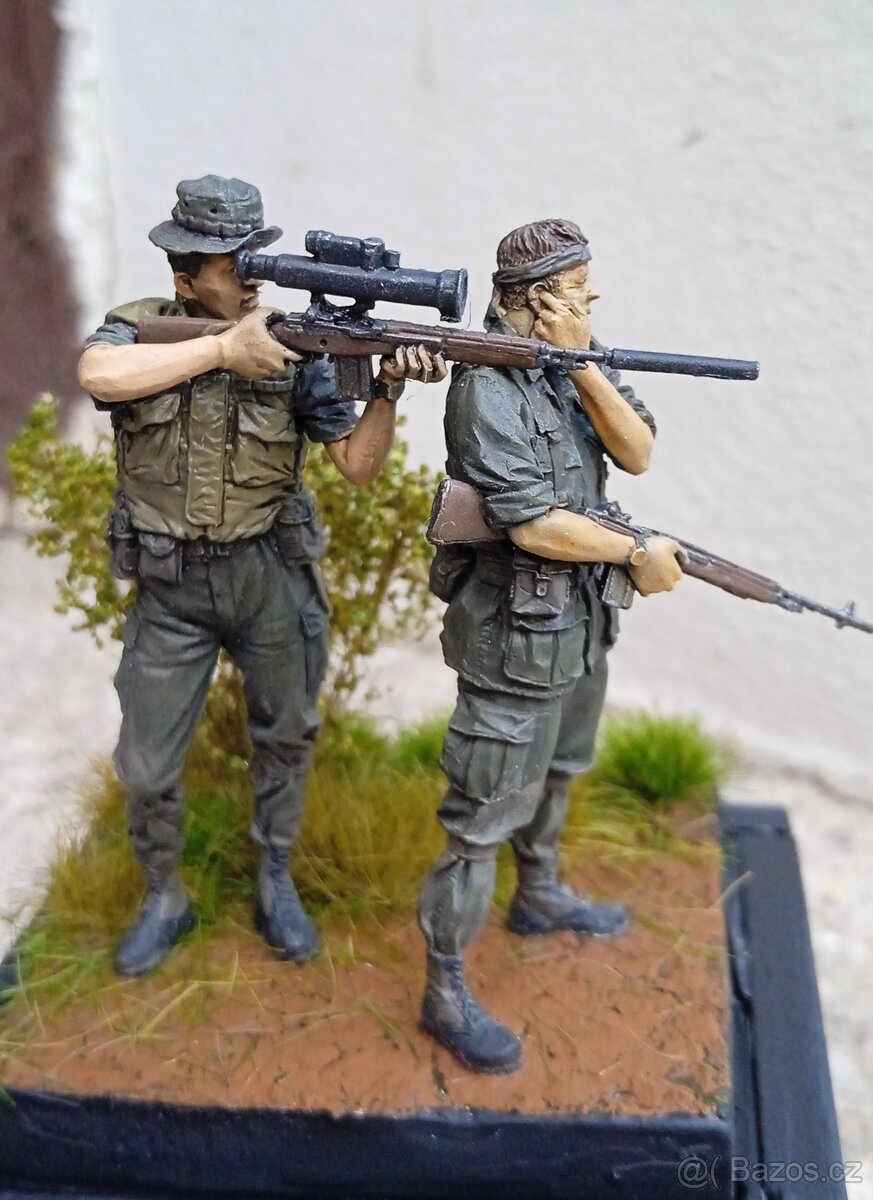 US Sniper team Vietnam 1/35